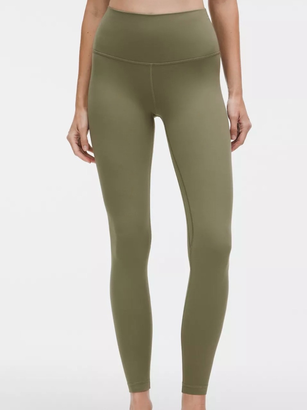 lululemon athletica Olive Green High-Rise Leggings